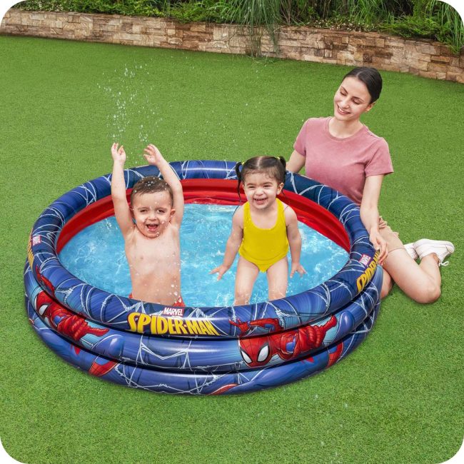 Basen dmuchany 122 x 30 cm Spiderman Bestway 98018 - obrazek 5