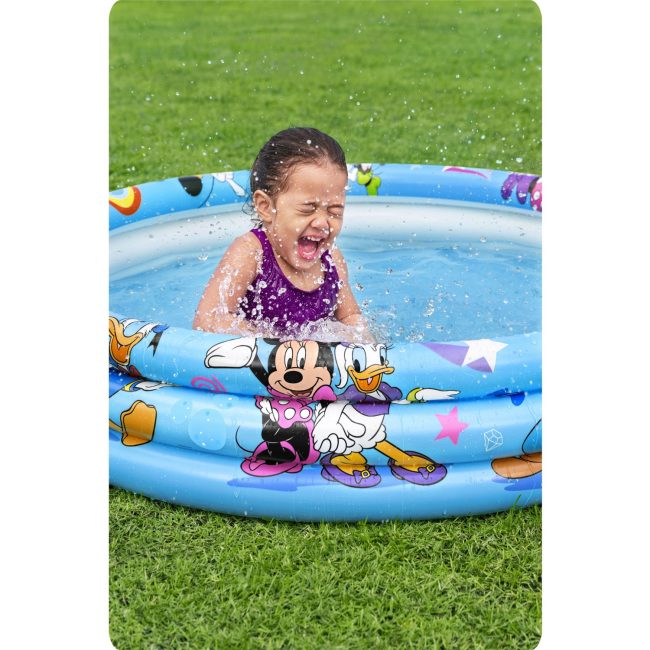 Basen dmuchany Mickey i Przyjaciele 122 x 25 cm Bestway 91007 - obrazek 4