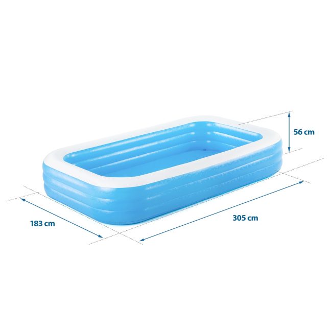 Basen dmuchany dla dzieci 305 x 183 x 56 cm Bestway 54009 - obrazek 6