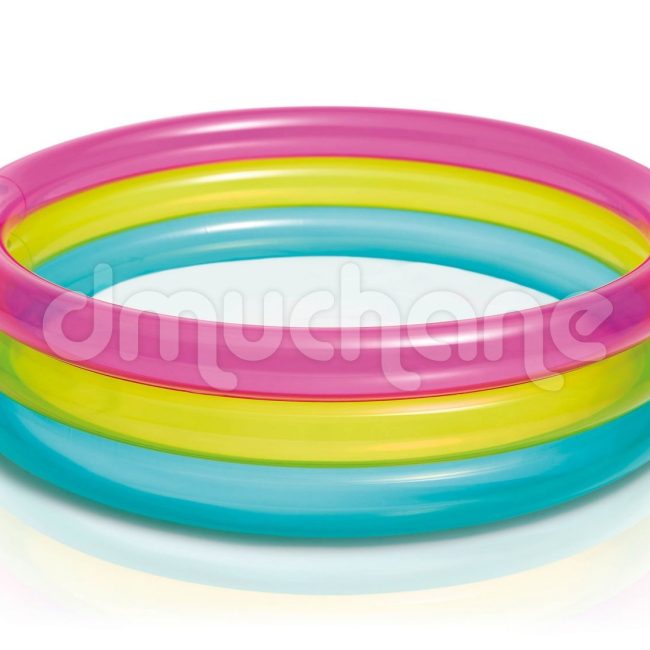 Basen dmuchany Tęcza 3 pierścienie 86 x 25 cm INTEX 57104