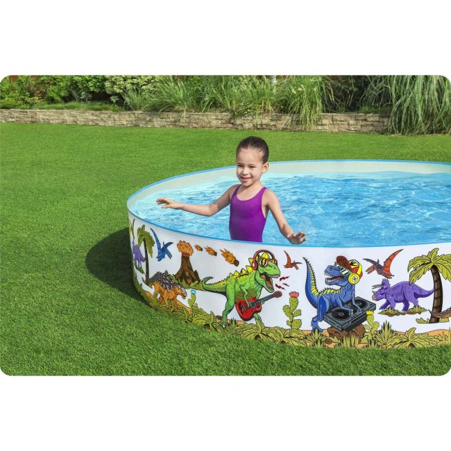 Basen ogrodowy Dinozaury 244x46cm Bestway 55001 - obrazek 6
