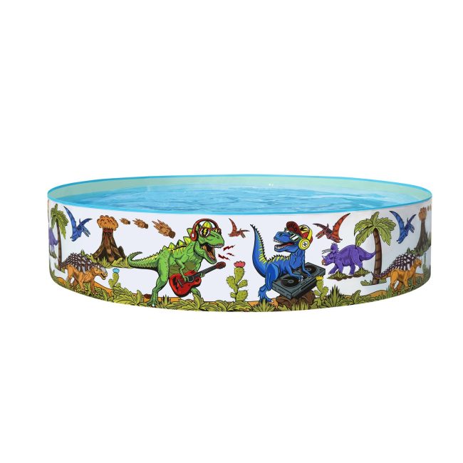 Basen ogrodowy dla dzieci Dinozaur 183 x 38 cm Bestway 55022 - obrazek 4
