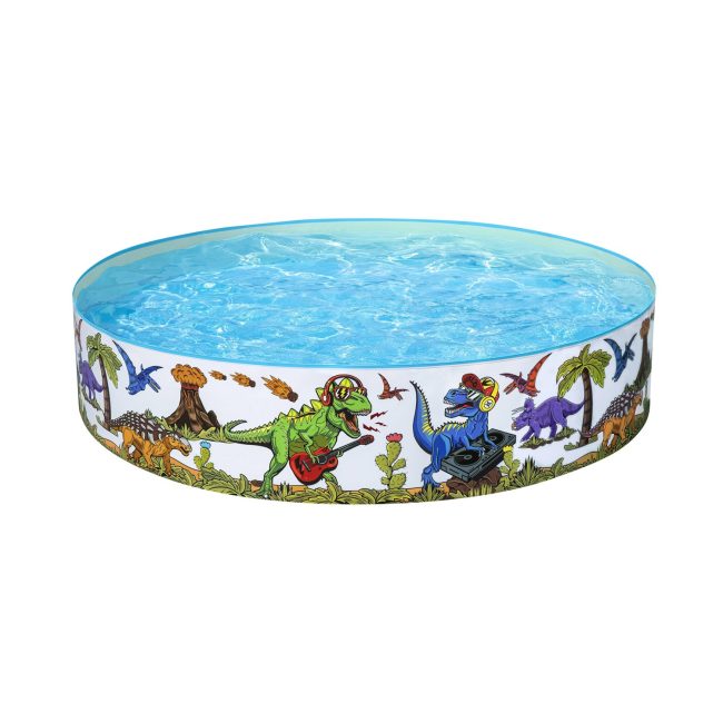 Basen ogrodowy dla dzieci Dinozaur 183 x 38 cm Bestway 55022 - obrazek 3