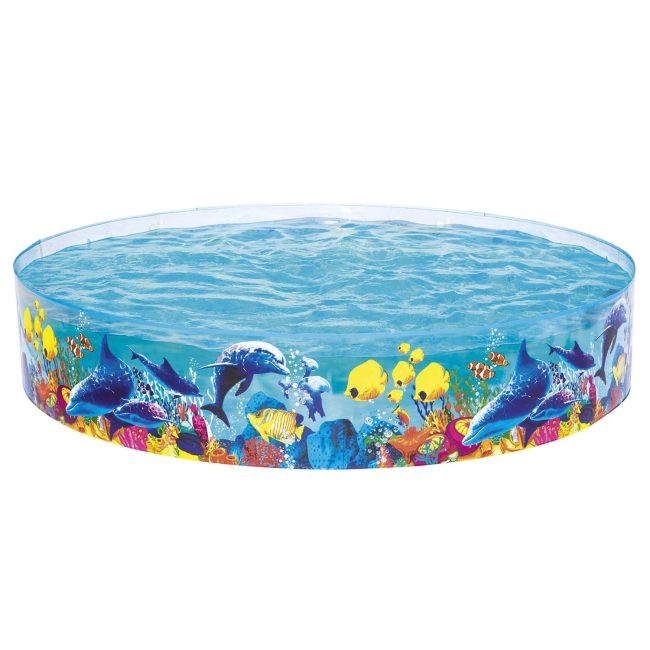 Basen ogrodowy rozporowy dla dzieci 244 x 46 cm Bestway 55031 - obrazek 3