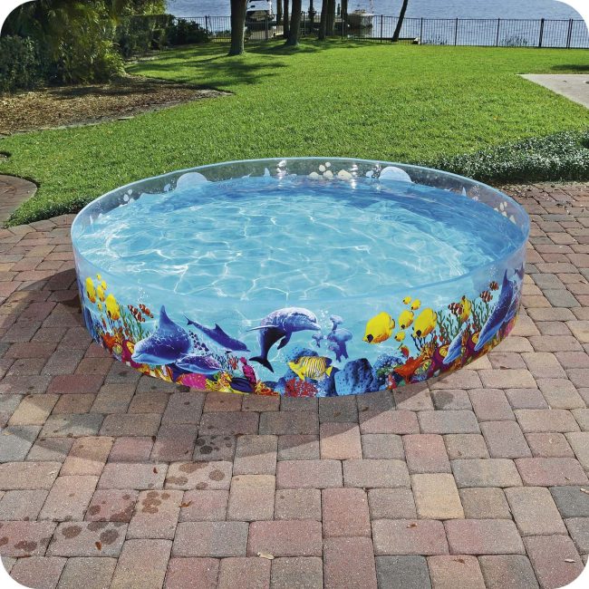 Basen ogrodowy rozporowy dla dzieci 244 x 46 cm Bestway 55031 - obrazek 4