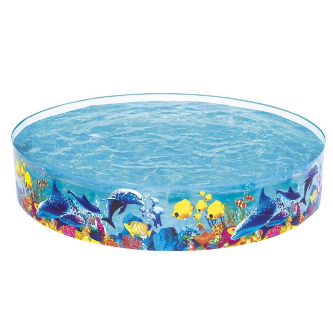 Basen ogrodowy rozporowy dla dzieci 244 x 46 cm Bestway 55031 - obrazek 5
