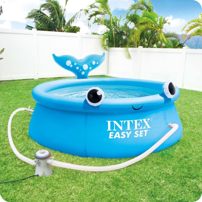 Basen ogrodowy rozporowy wieloryb 183 x 51 cm INTEX 26102 - obrazek 4