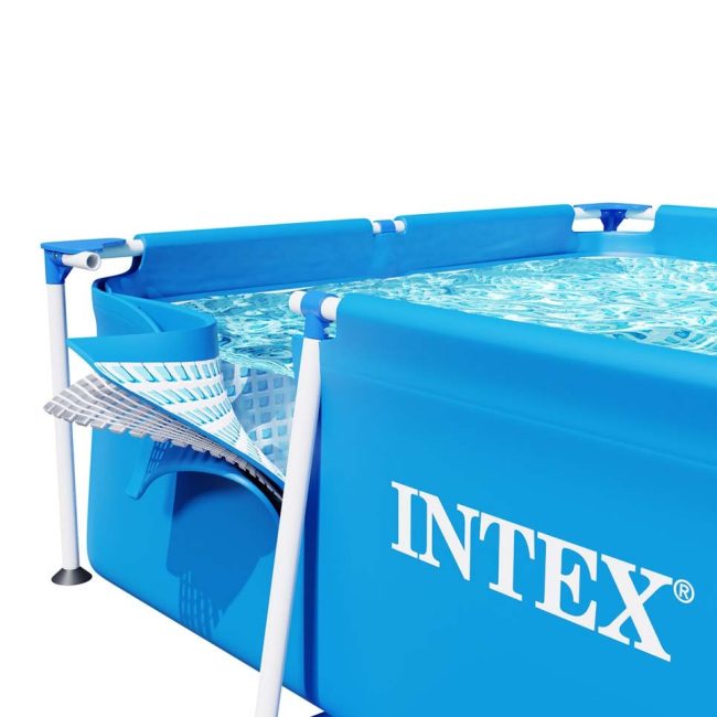 Basen ogrodowy stelażowy 220 x 150 x 60 cm zestaw 15w1 INTEX 28270 - obrazek 4