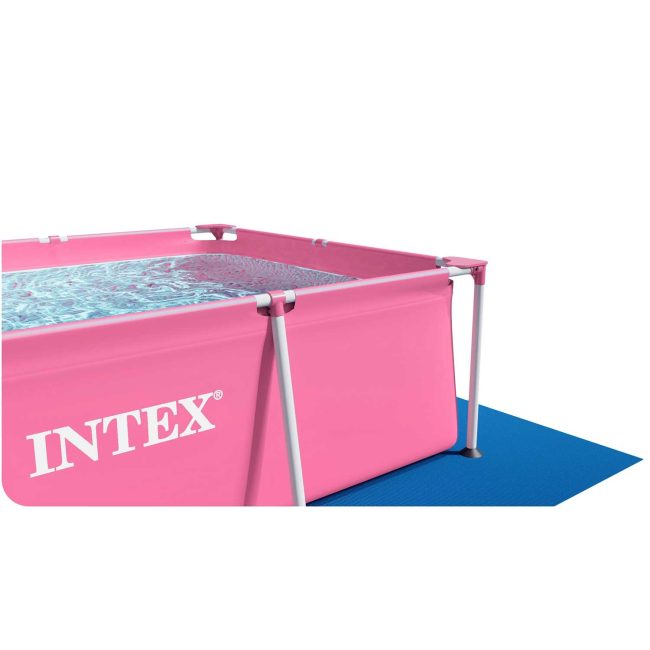 Basen ogrodowy stelażowy 220 x 150 x 60 cm 2w1 INTEX 28266 - obrazek 5