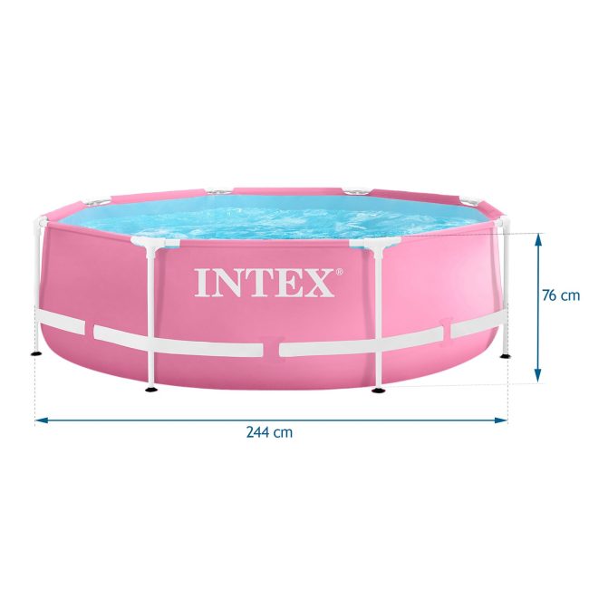 Basen ogrodowy stelażowy 244 x 76 cm INTEX 28290 - obrazek 6