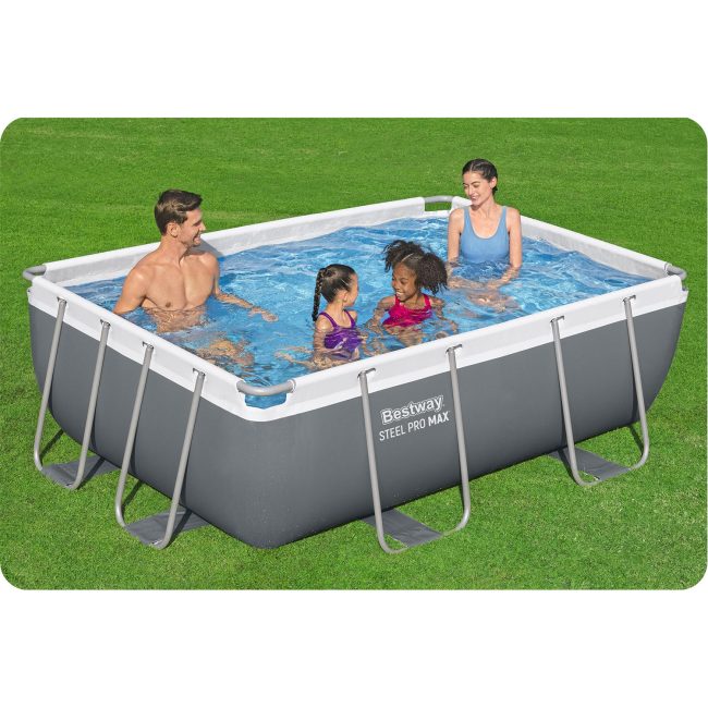 Basen ogrodowy stelażowy 282 x 196 x 84 cm 10w1 Bestway 56629N - obrazek 3