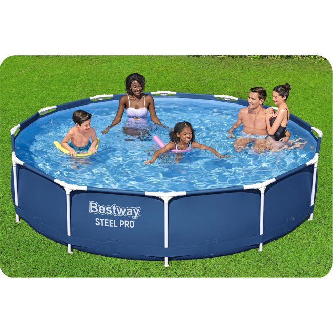 Basen ogrodowy stelażowy 366 x 76 cm zestaw 15w1 Bestway 56681 - obrazek 3