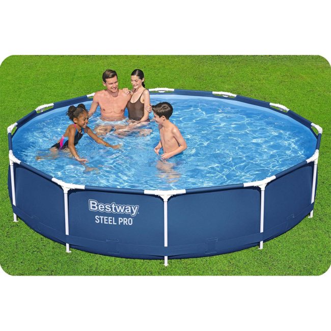 Basen ogrodowy stelażowy 366 x 76 cm 16w1 Bestway 56681 - obrazek 3