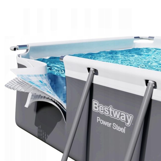 Basen ogrodowy stelażowy 404 x 201 x 100 cm 11w1 Bestway 56441 - obrazek 3