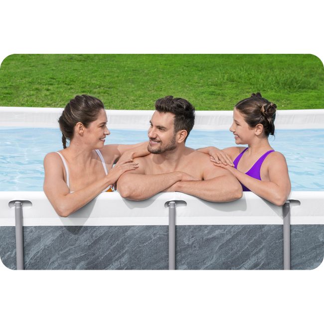 Basen ogrodowy stelażowy 404 x 201 x 100 cm 11w1 Bestway 56721 - obrazek 5