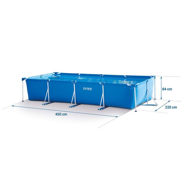 Basen ogrodowy stelażowy 450 x 220 x 84 cm zestaw 15w1 INTEX 28273 - obrazek 5