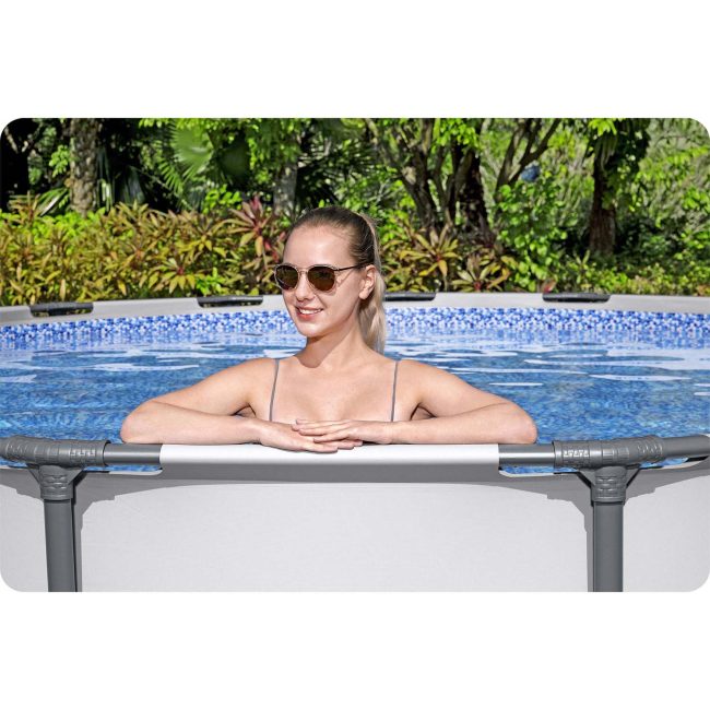 Basen ogrodowy stelażowy 457 x 122 cm 18w1 Bestway 56438 - obrazek 4