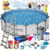 Basen ogrodowy stelażowy 457 x 122 cm 18w1 Bestway 56438 + maszyna do baniek GRATIS