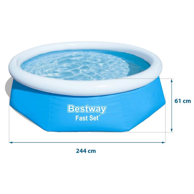 Basen rozporowy 244 x 61 cm Bestway 57448 - obrazek 5