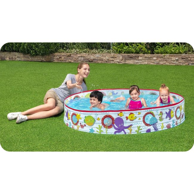 Basen rozporowy dla dzieci rybki 152 x 25 cm Bestway 55029 - obrazek 4
