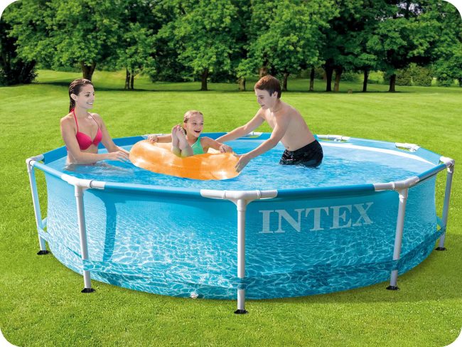 Basen stelażowy 305x76 cm 16w1 INTEX 28208 + maszynka do baniek GRATIS - obrazek 3