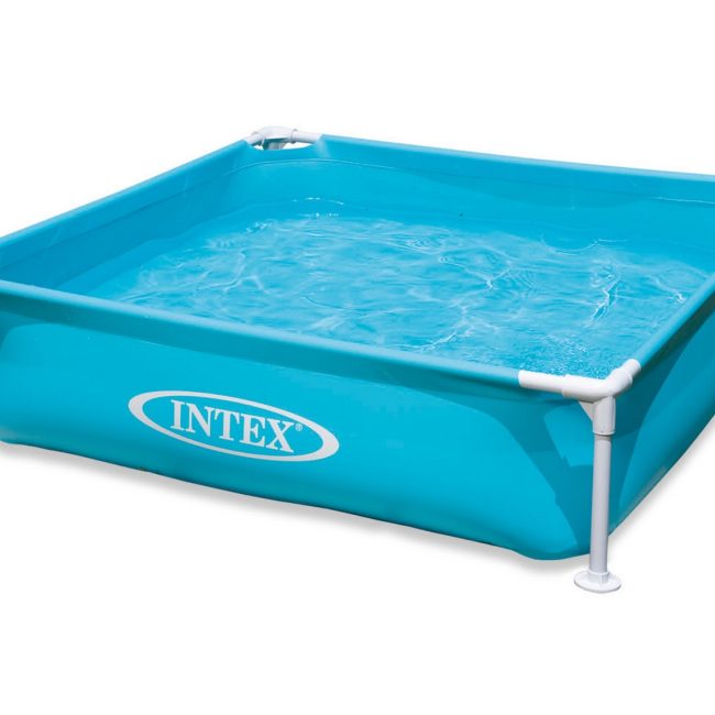 Basen ogrodowy stelażowy dla dzieci 122 x 122 x 30 cm INTEX 57173