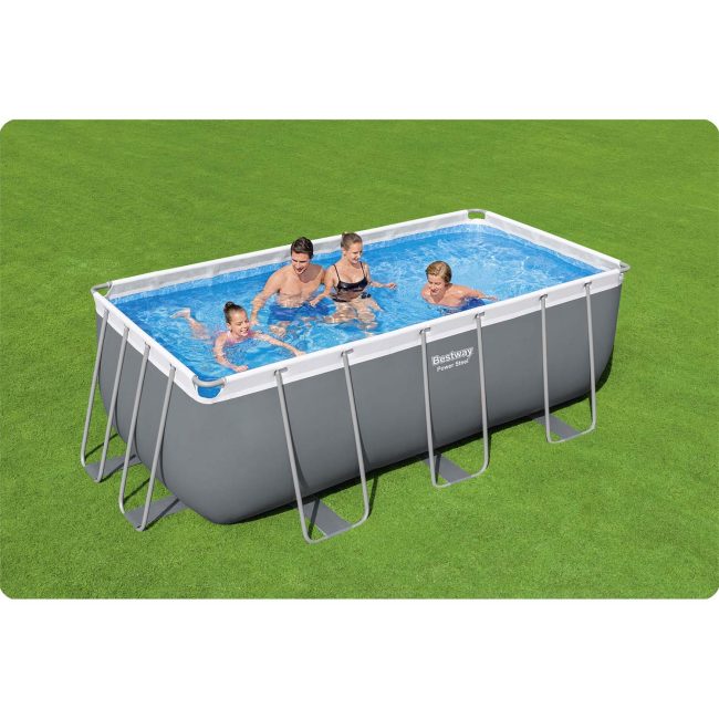 Basen stelażowy ogrodowy 412 x 201 x 122 cm 11w1 Bestway 56456N - obrazek 5