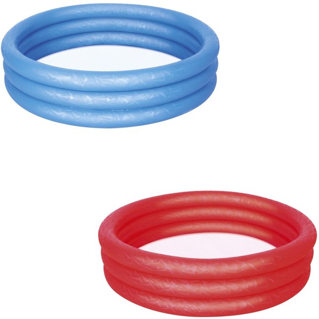 Basenik dmuchany 122 x 25 cm Bestway 51025 - niebieski - obrazek 3