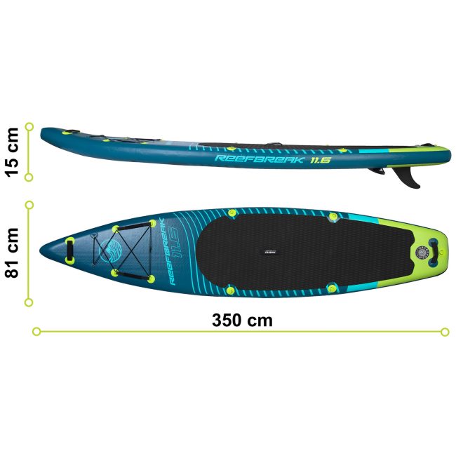Deska SUP Reefbreak 350 x 81 x 15 cm Neo-Sport 170300 - obrazek 5