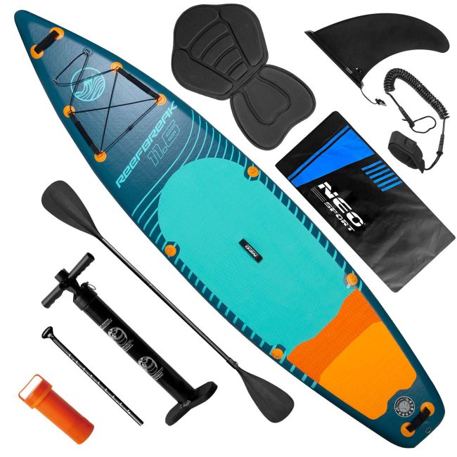 Deska SUP Reefbreak 350 x 81 x 15 cm Neo-Sport 170301 - obrazek 4