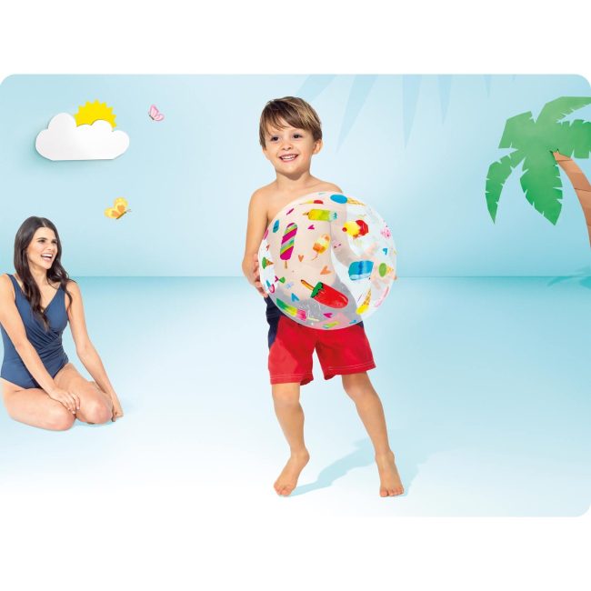 Dmuchana piłka plażowa lody 51 cm INTEX 59040 - obrazek 3