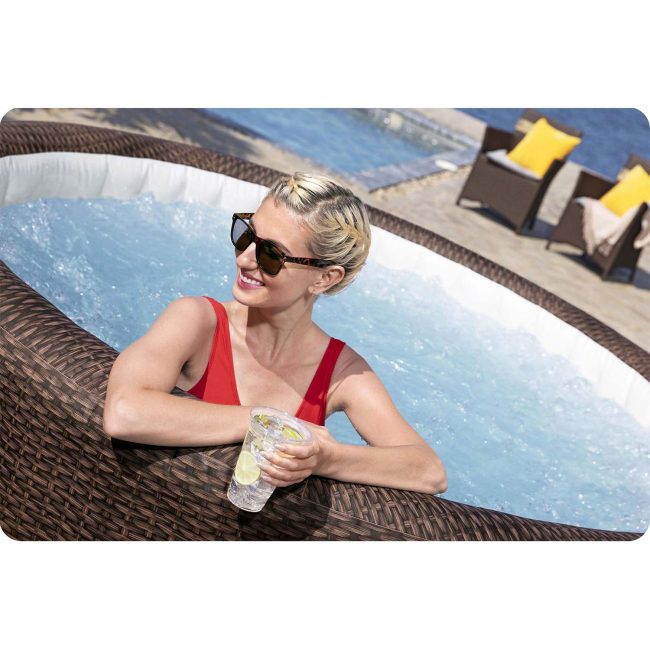 Dmuchane SPA Lay-Z Bali Brown 7 osobowe Bestway 6001P - obrazek 3