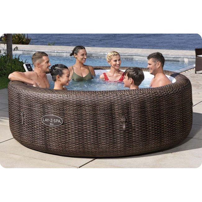 Dmuchane SPA Lay-Z Bali Brown 7 osobowe Bestway 6001P - obrazek 6