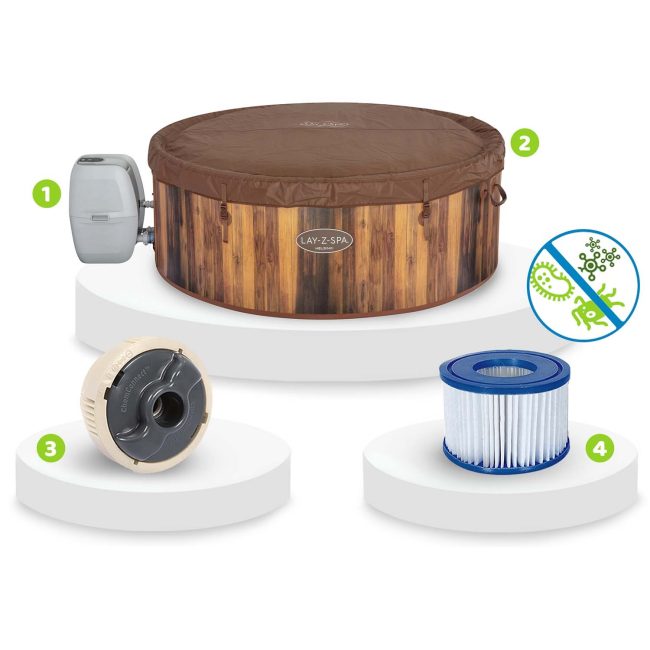 Dmuchane SPA Lay-Z Helsinki 7 osobowe Bestway 60025 - obrazek 5