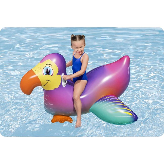 Dmuchany materac do pływania dla dzieci tukan wodny 141cm Bestway - obrazek 5