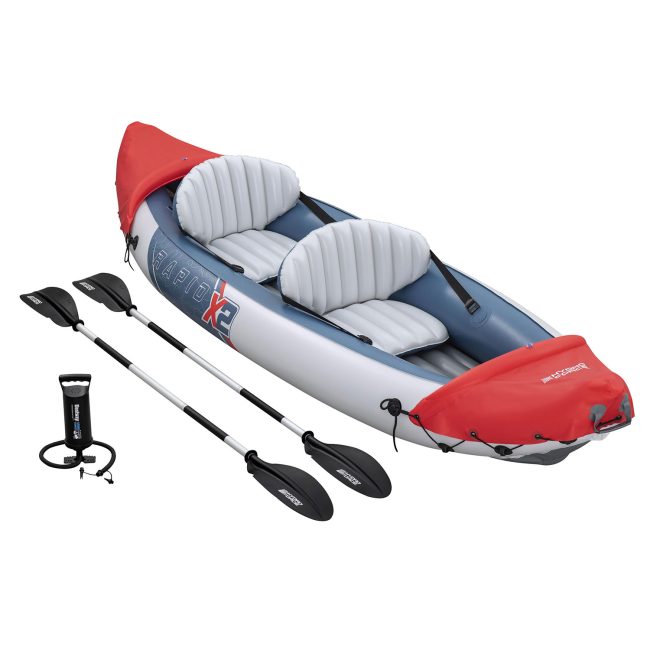 Kajak dmuchany Lite Rapid X2 321 x 88 cm Bestway 65077 - obrazek 4