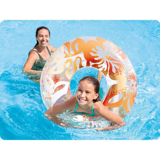 Kółko do pływania średnica 91 cm 3 kolory INTEX 59251 niebieski - obrazek 6