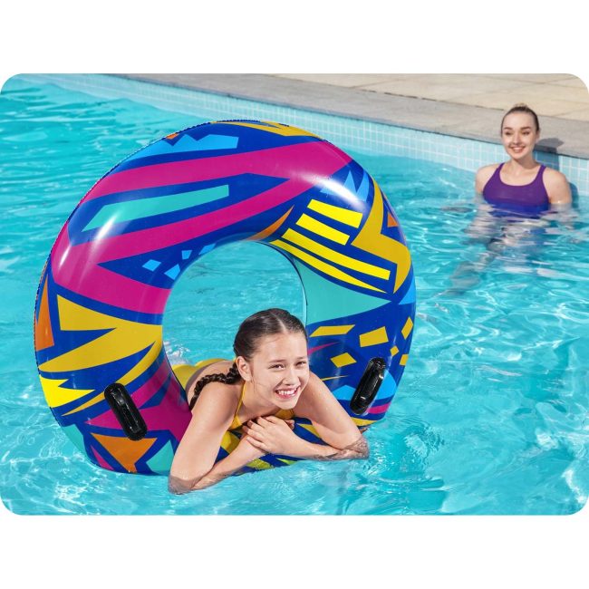 Koło do pływania 107cm Bestway 36228 biały - obrazek 3