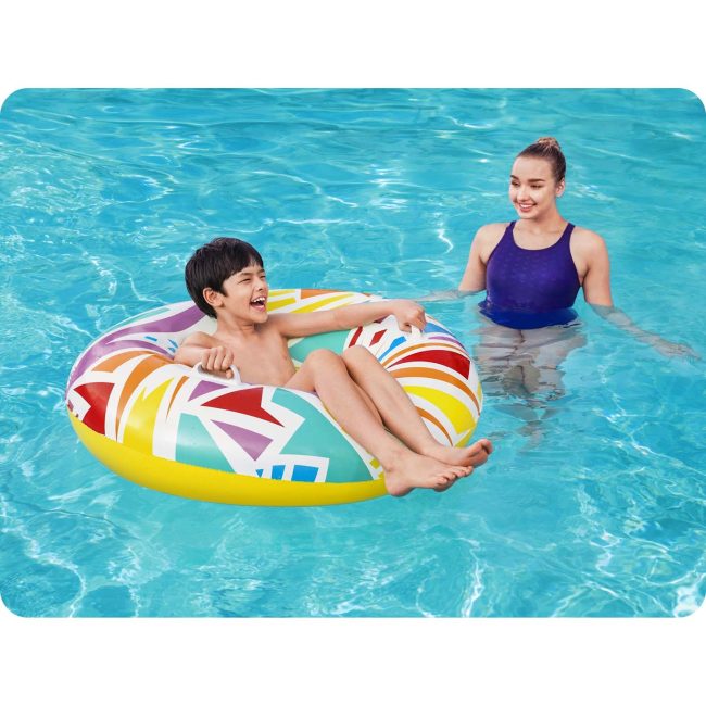 Koło do pływania 107cm Bestway 36228 biały - obrazek 6
