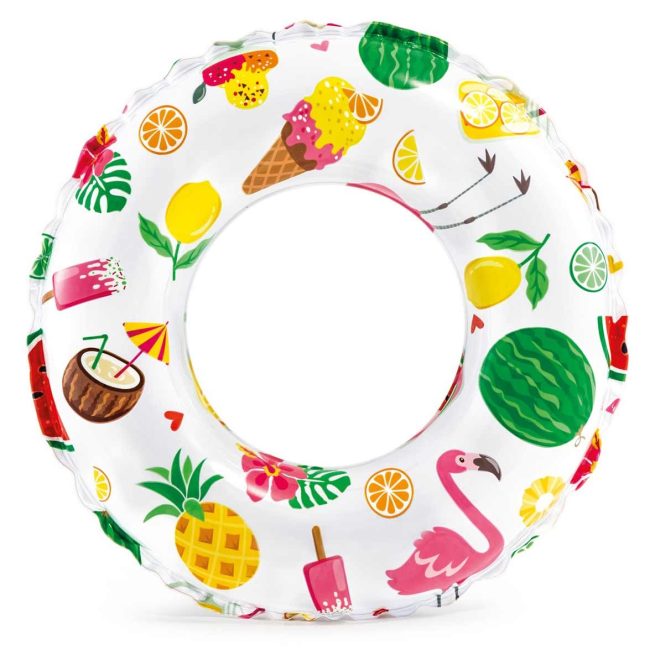 Koło do pływania trzy wzory 51 cm INTEX 59230 rybki - obrazek 6