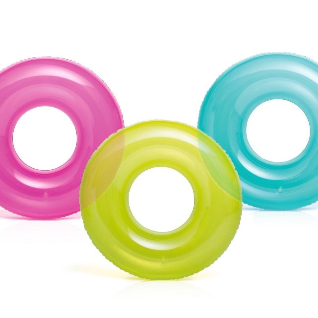 Koło do pływania dla dzieci o średnicy 76 cm INTEX 59260 niebieski