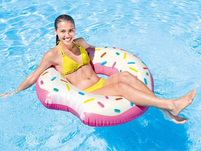 Koło do pływania Donut 94 x 23 cm INTEX 56265 - obrazek 2
