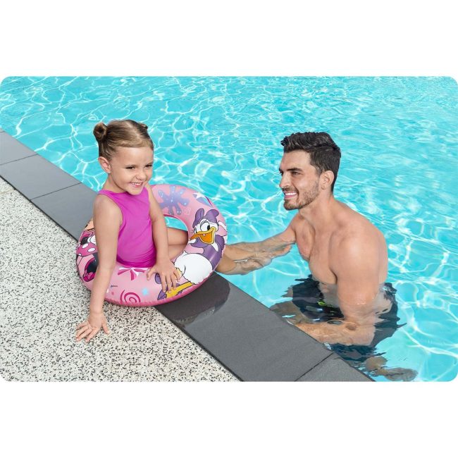 Koło do pływania Minnie 56 cm Bestway 91040N - obrazek 4