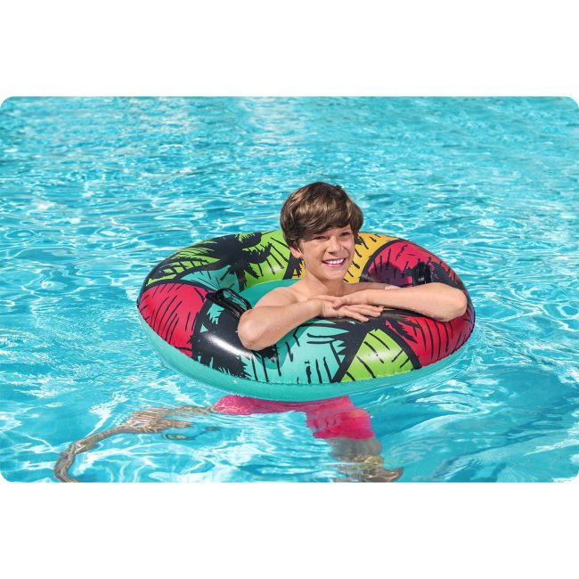 Koło do pływania turkusowe 91 cm Bestway 36350 - obrazek 4