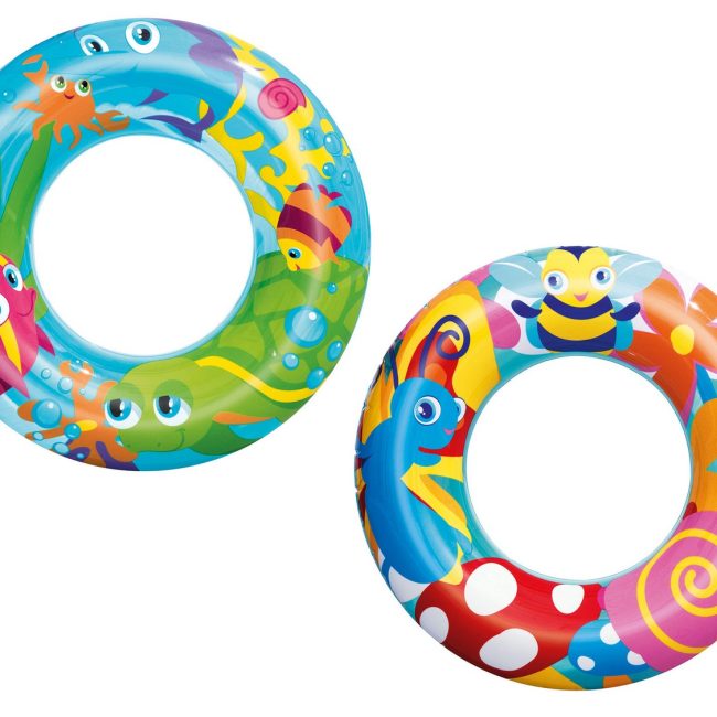 Koło plażowe do pływania dla dzieci 56 cm Bestway 36013 owady