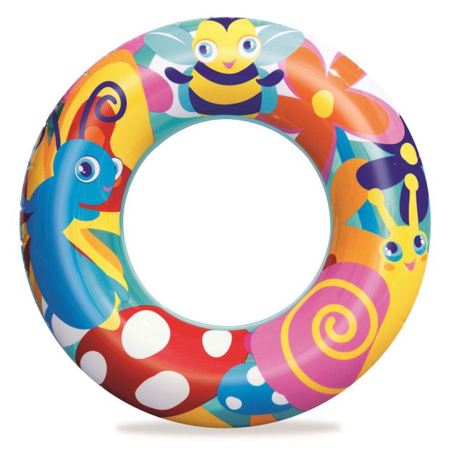 Koło plażowe do pływania dla dzieci 56 cm Bestway 36013 owady - obrazek 4