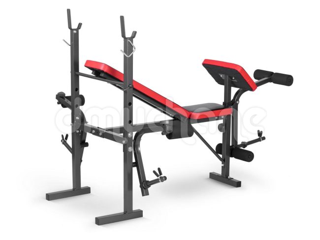 Ławeczka do ćwiczeń pod sztangę + modlitewnik Neo-Sport NS-200 - obrazek 3