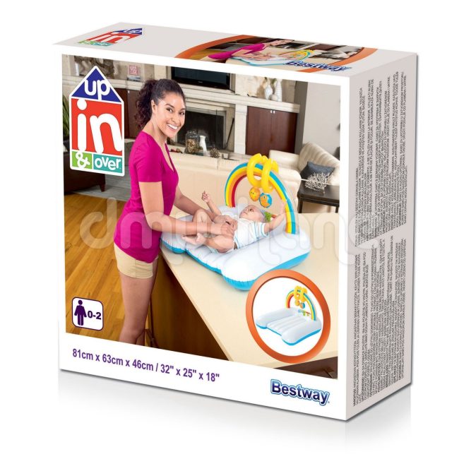 Mata do przewijania, przewijak dmuchany 81 x 63 x 46 cm  Bestway 52241 - obrazek 6