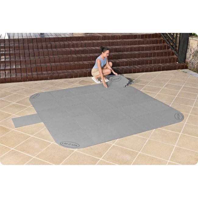 Mata piankowa pod SPA puzzle 50 x 50 cm 16 szt. Bestway 60334 - obrazek 3