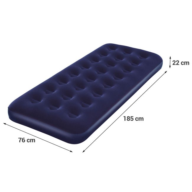Materac dmuchany 185x76x22 cm jednoosobowy Bestway 67000 - obrazek 6